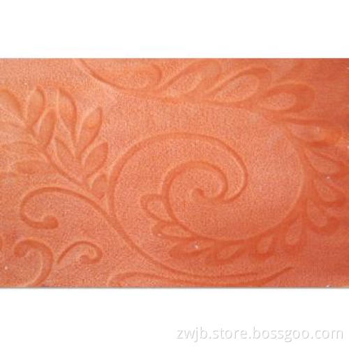 Solid Cutting Flower Coral Fleece Blanket